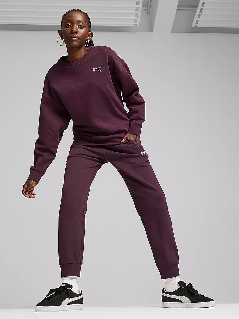 PUMA | Sudadera de mujer Besser Essentials Crew | Baya