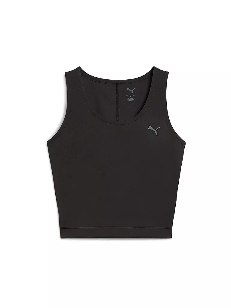 PUMA | Tank de yoga para mujer CLOUDSPUN Twist | Negro