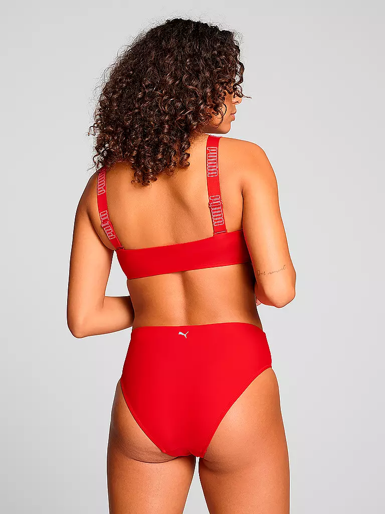 PUMA | Top de bikini bandeau para mujer |