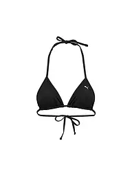PUMA | Top de bikini triángulo para mujer | Negro