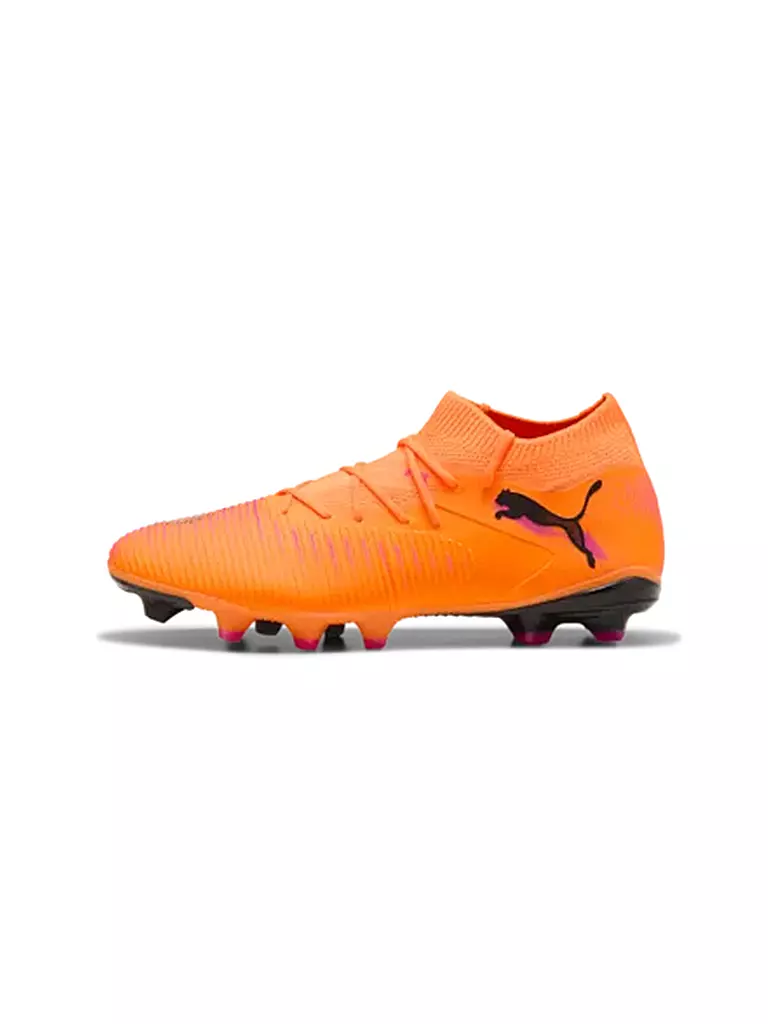 PUMA | Zapatillas de fútbol para hombre FUTURE 8 MATCH FG/AG con tacos | Naranja