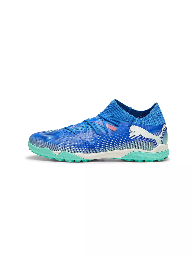 PUMA | Zapatillas de fútbol para hombre Turf Future 7 Match TT | Turquesa