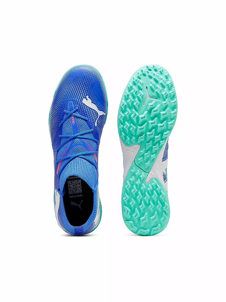 PUMA | Zapatillas de fútbol para hombre Turf Future 7 Match TT | Turquesa