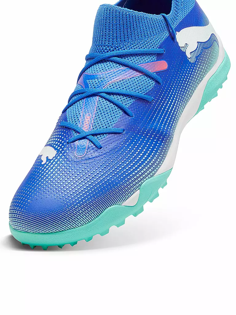 PUMA | Zapatillas de fútbol para hombre Turf Future 7 Match TT | Turquesa