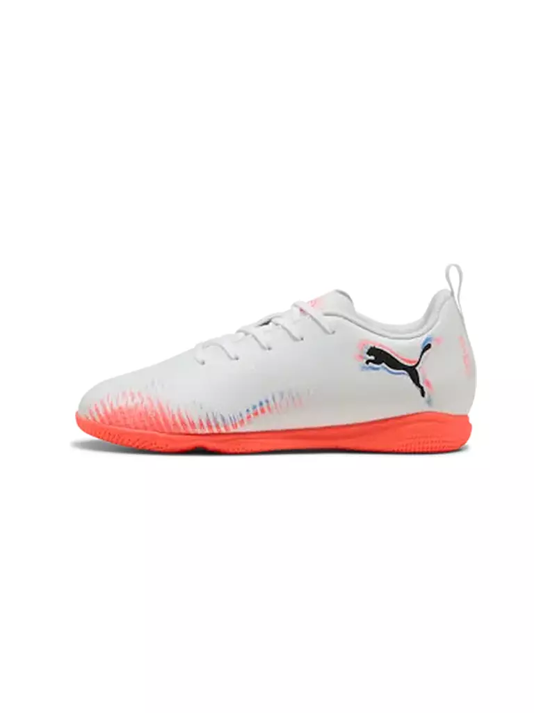 PUMA | Zapatillas de fútbol sala para niños FUTURE 8 PLAY IT Jr | Blanco