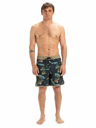 QUIKSILVER | Pantalón corto de playa para hombre Surfsilk Scallop 18"