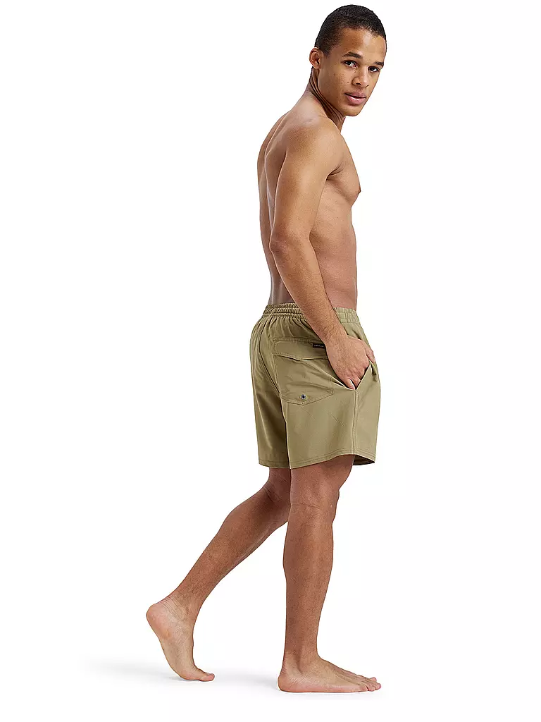 QUIKSILVER | Bañador de hombre Surfsilk Solid 16" | Oliva