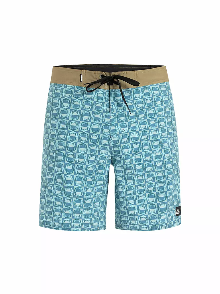 QUIKSILVER | Bañador de playa para hombre Surfsilk Straight Leg 18 | Azul claro