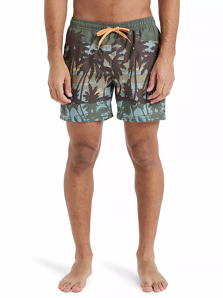 QUIKSILVER | Bañador para hombre Everyday Straight 15" | Oliva