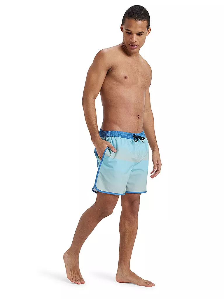 QUIKSILVER | Bañador para hombre Surfsilk Scallop Volley 16 | Azul claro