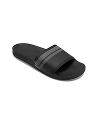 QUIKSILVER | Badepantoffeln Rivi Slide para hombre | Negro