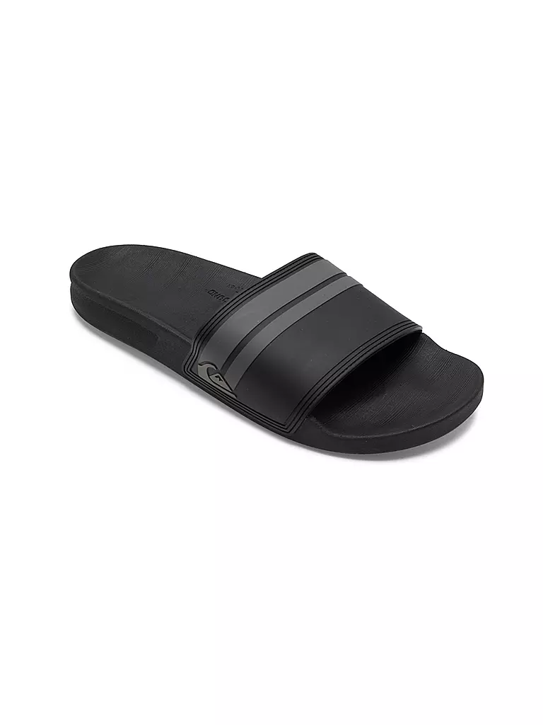 QUIKSILVER | Badepantoffeln Rivi Slide para hombre | Negro