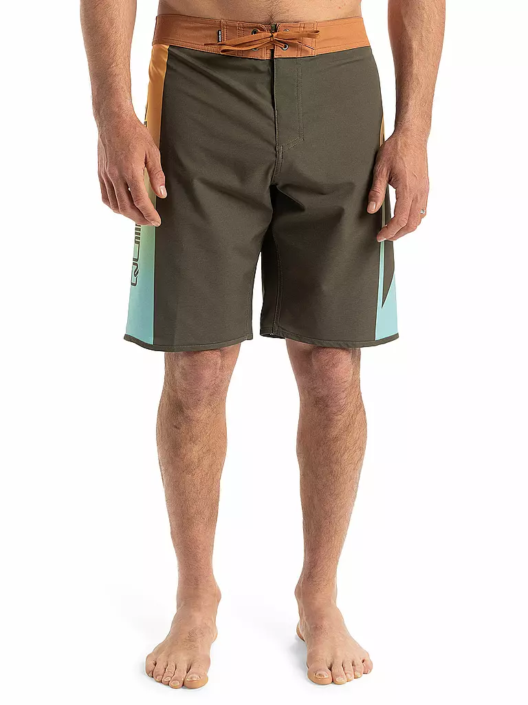 QUIKSILVER | Beachshort Surfsilk Holmes 20" para hombre | Marrón claro