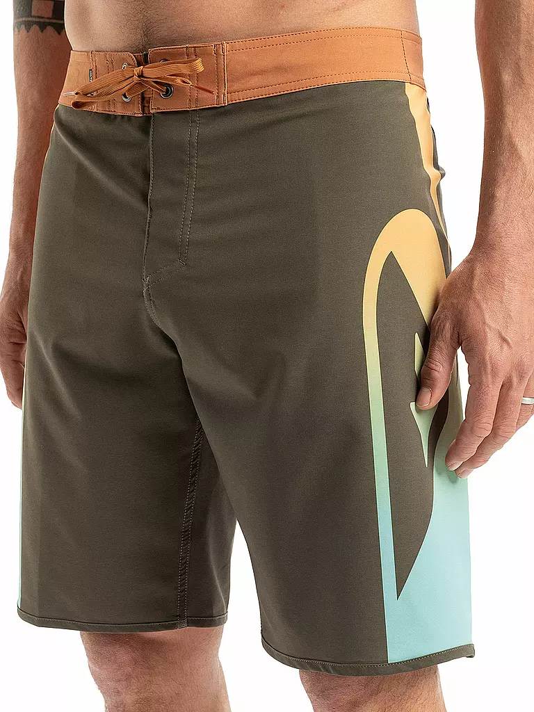 QUIKSILVER | Beachshort Surfsilk Holmes 20" para hombre | Marrón claro