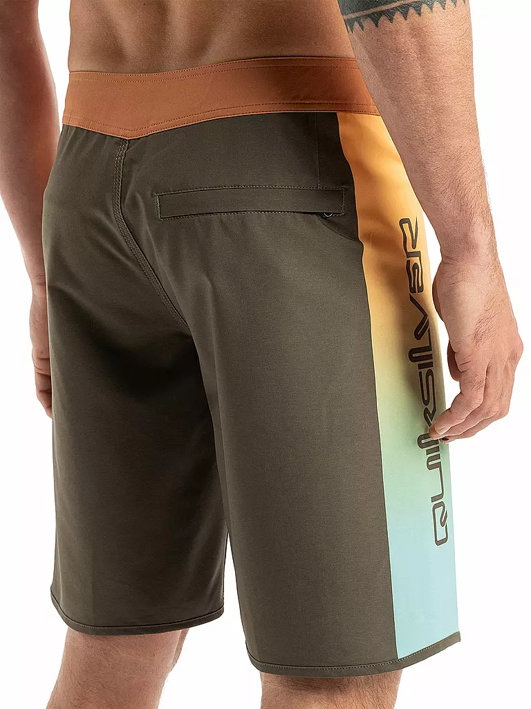 QUIKSILVER | Beachshort Surfsilk Holmes 20" para hombre | Marrón claro