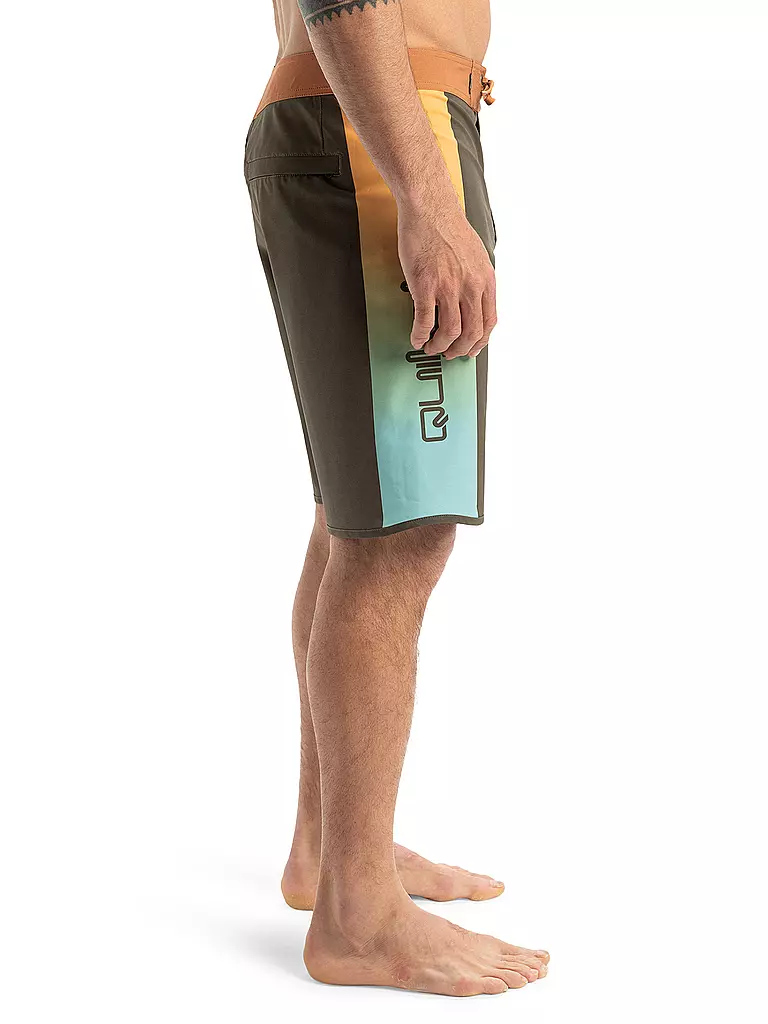 QUIKSILVER | Beachshort Surfsilk Holmes 20" para hombre | Marrón claro