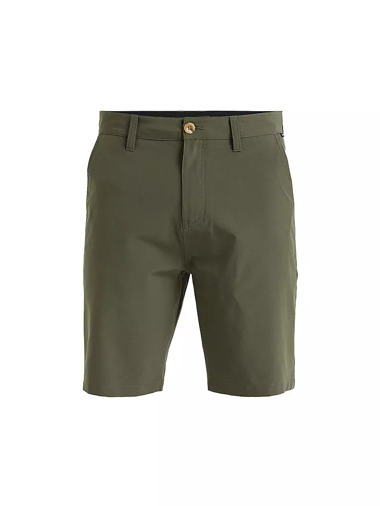 QUIKSILVER | Bermuda de playa para hombre Union Amphibian 20" | Oliva