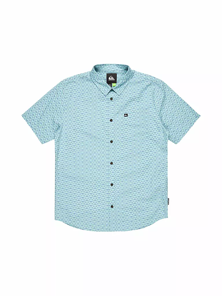 QUIKSILVER | Camisa de playa para hombre Apero Organic Classic | Azul claro