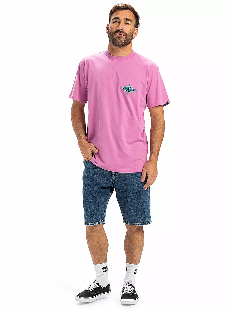 QUIKSILVER | Camiseta de playa para hombre EV Beach Blast | Rosa