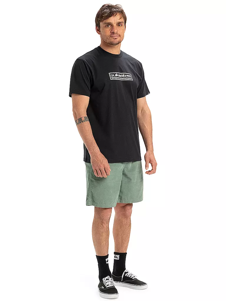 QUIKSILVER | Camiseta de playa para hombre Ev Sun Dagger | Negro