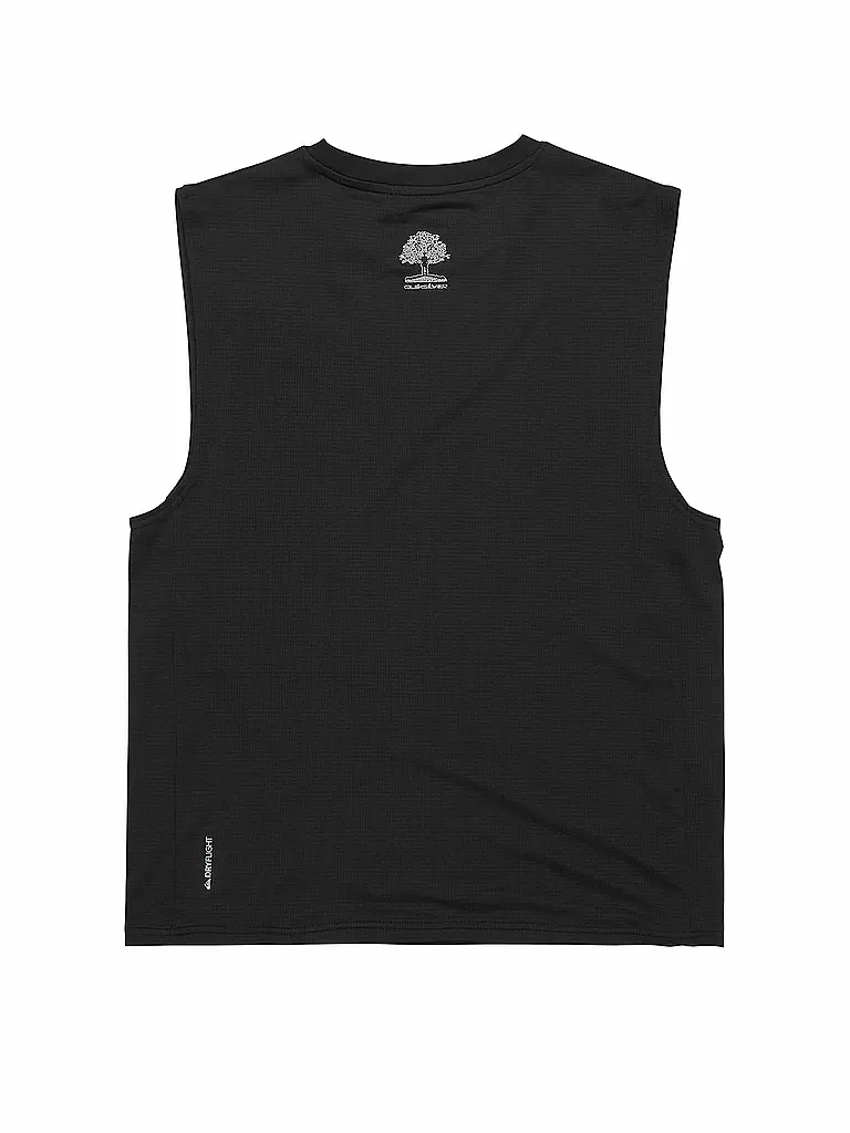 QUIKSILVER | Camiseta de playa para hombre Lap Time | Negro