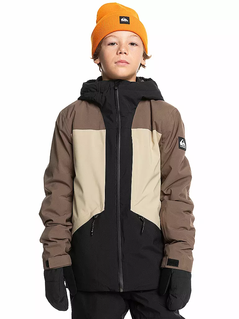 QUIKSILVER | Chaqueta de snowboard Ambition para niño | Marrón claro