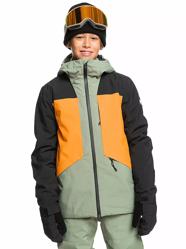 QUIKSILVER | Chaqueta de snowboard Ambition para niño | Gris claro