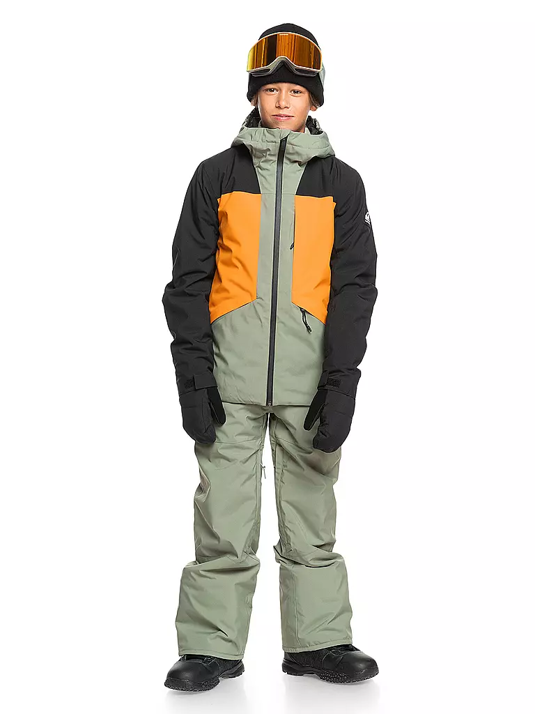 QUIKSILVER | Chaqueta de snowboard Ambition para niño | Gris claro
