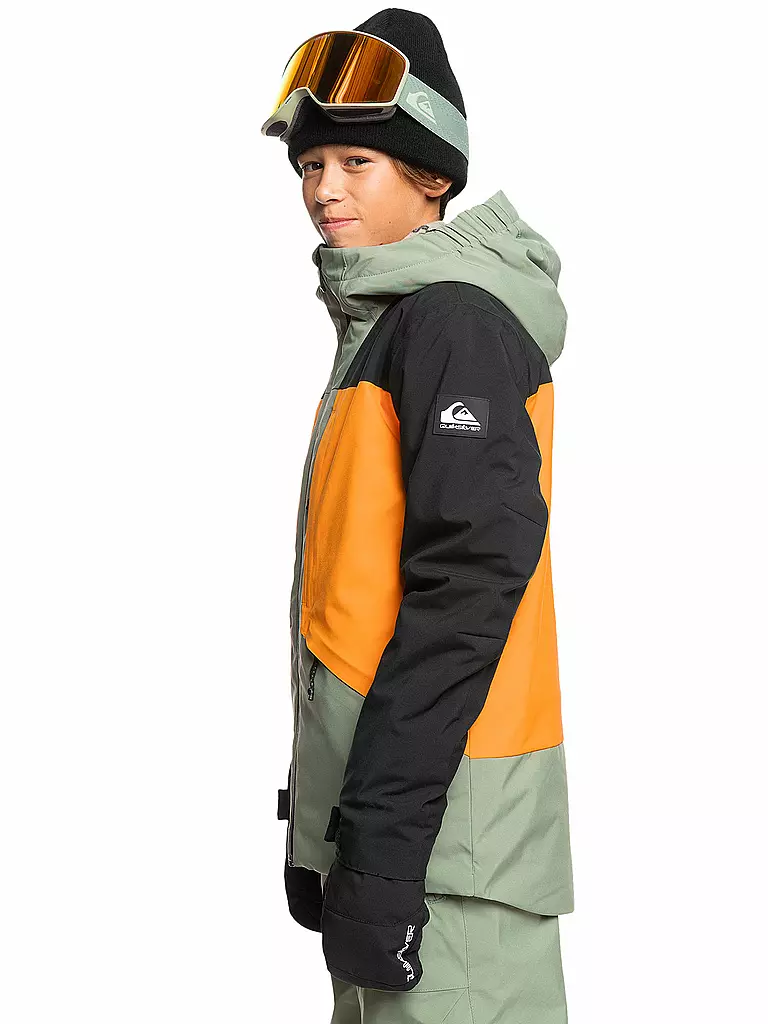 QUIKSILVER | Chaqueta de snowboard Ambition para niño | Gris claro