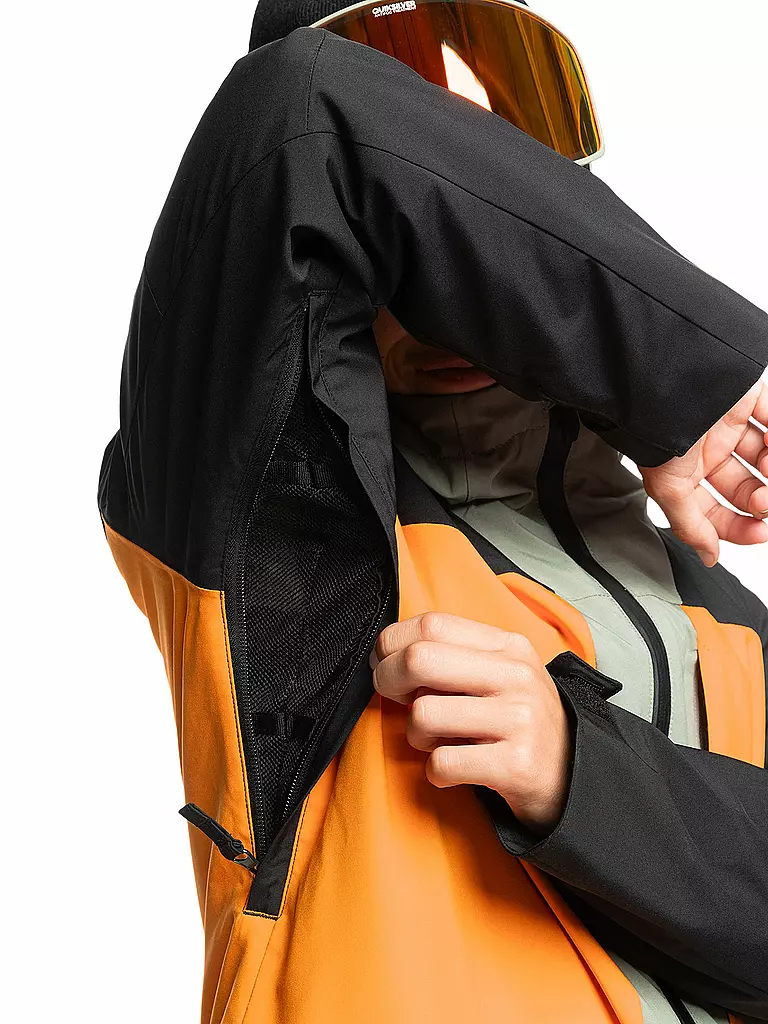 QUIKSILVER | Chaqueta de snowboard Ambition para niño | Gris claro