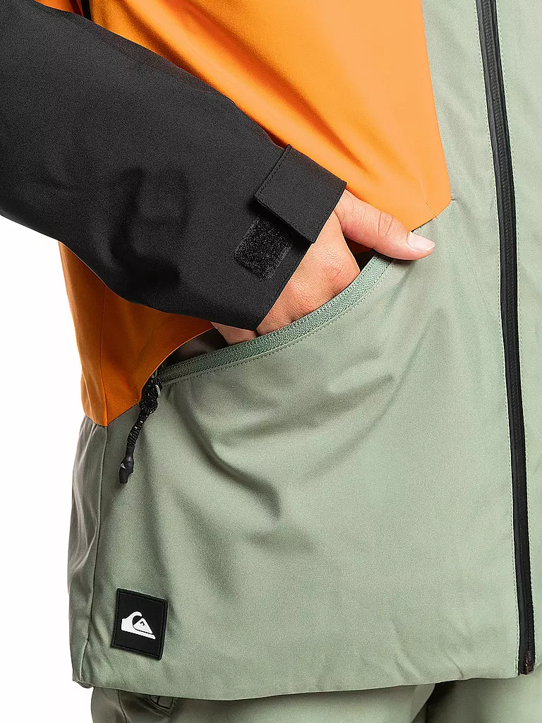 QUIKSILVER | Chaqueta de snowboard Ambition para niño | Gris claro