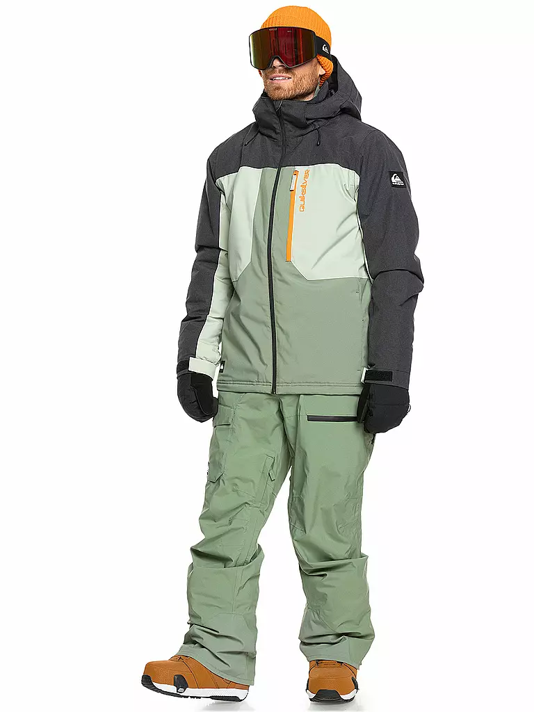 QUIKSILVER | Chaqueta de snowboard Dawson para hombre | Gris claro