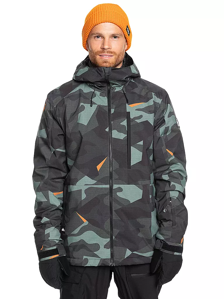 QUIKSILVER | Chaqueta de snowboard Mission para hombre | Gris