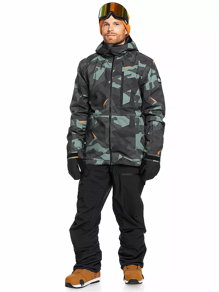 QUIKSILVER | Chaqueta de snowboard Mission para hombre | Gris