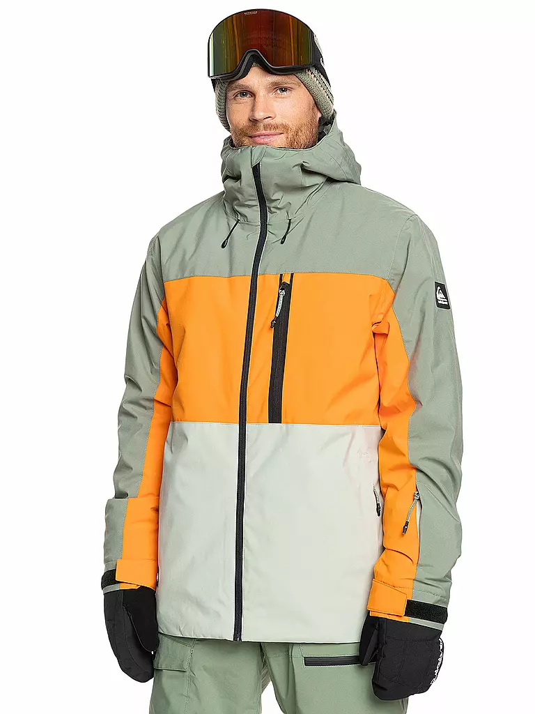 QUIKSILVER | Chaqueta de snowboard para hombre Sycamore Jk | Gris claro