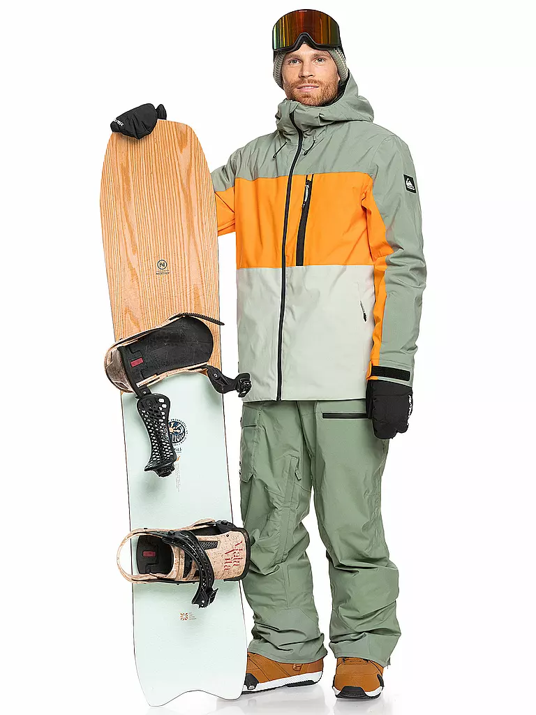 QUIKSILVER | Chaqueta de snowboard para hombre Sycamore Jk | Gris claro