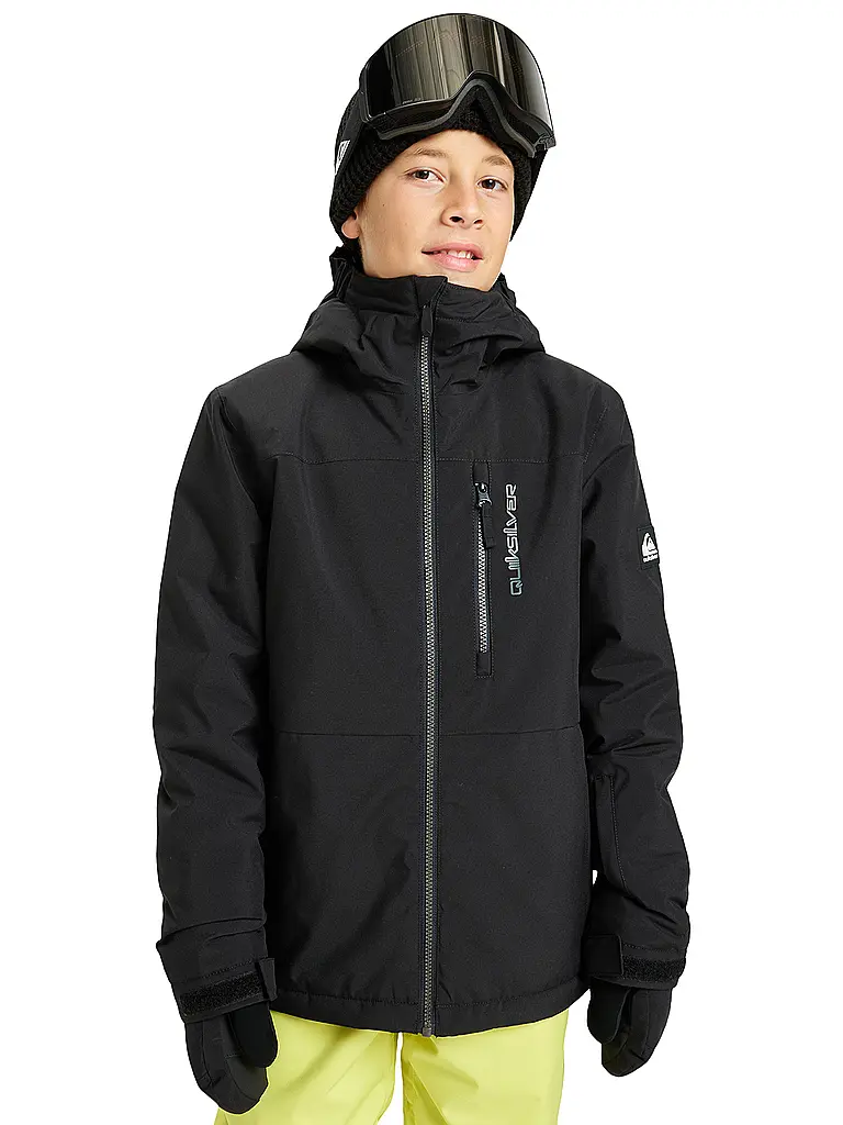 QUIKSILVER | Chaqueta de snowboard para niño Side Hit Solid | Negro