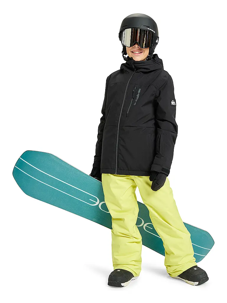 QUIKSILVER | Chaqueta de snowboard para niño Side Hit Solid | Negro