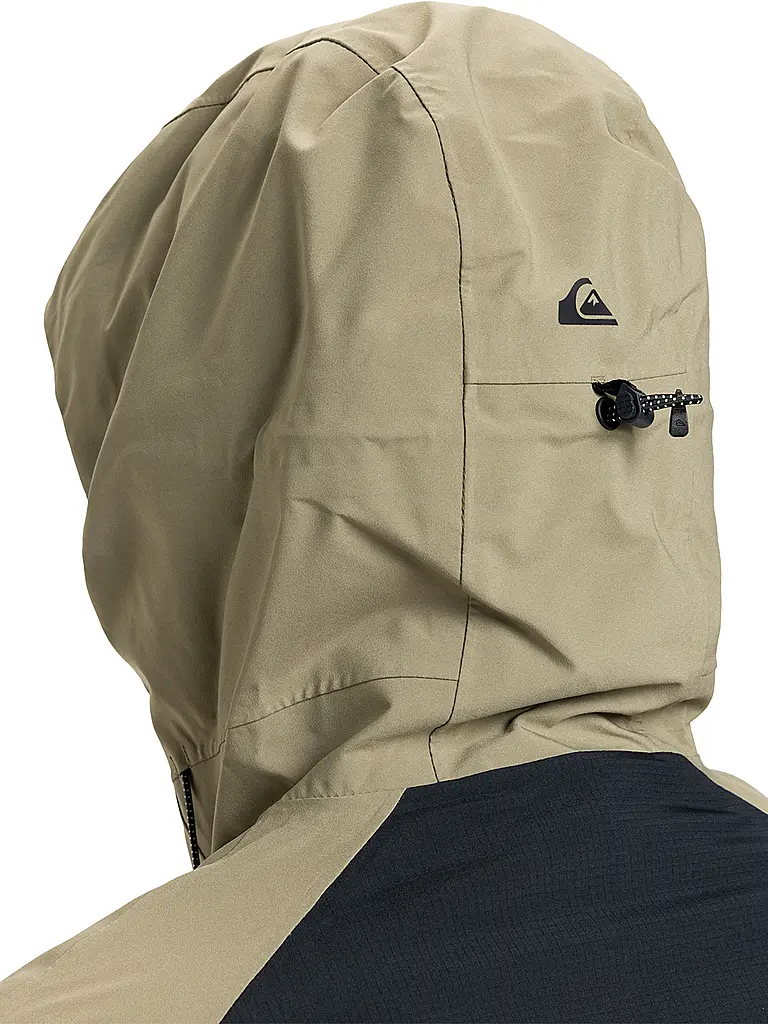 QUIKSILVER | Chaqueta de snowboard Ultralight Stretch 20K para hombre | Beige