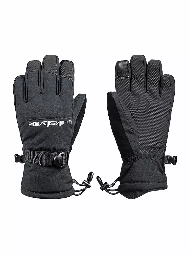 QUIKSILVER | Guantes de snowboard Mission para niños | Negro