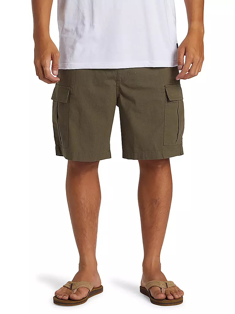 QUIKSILVER | Herren Bermuda Taxer Cargo | Marrón claro