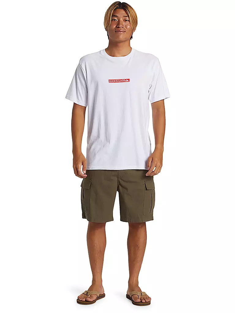 QUIKSILVER | Herren Bermuda Taxer Cargo | Marrón claro