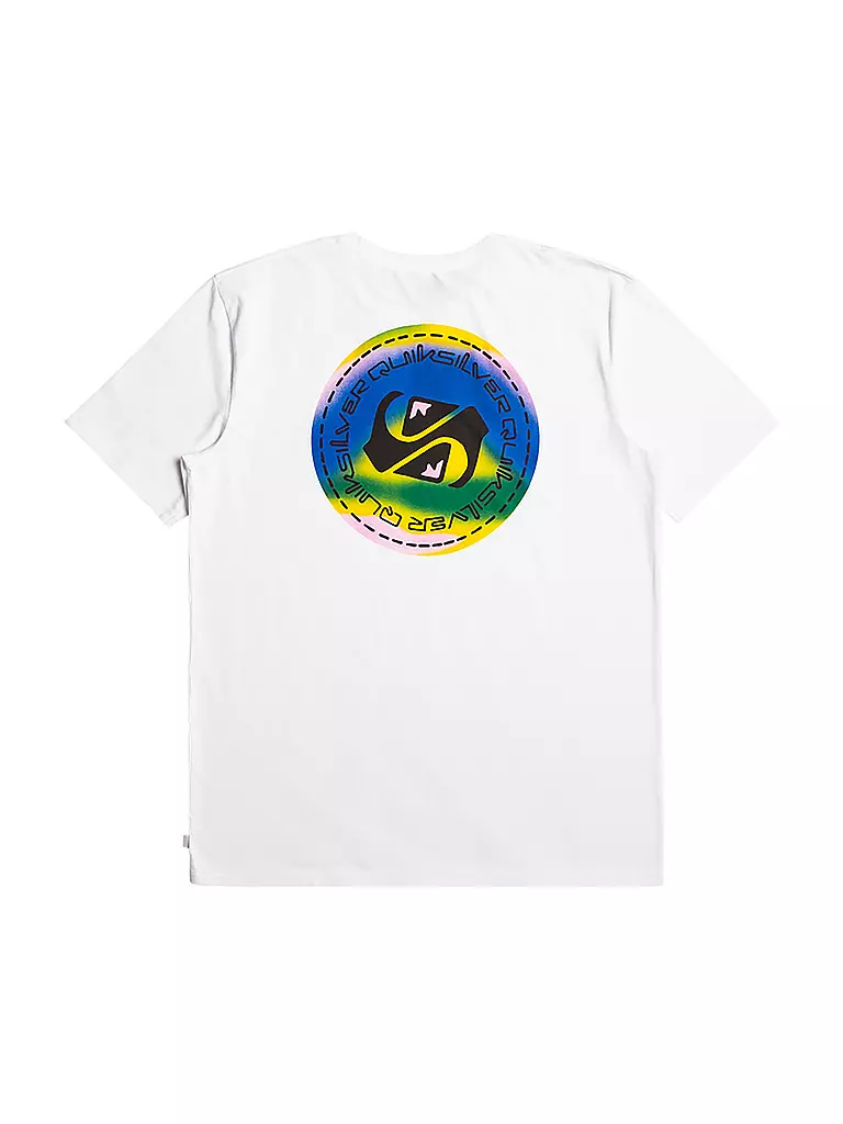 QUIKSILVER | Jungen Beachshirt Colour Flow | Blanco