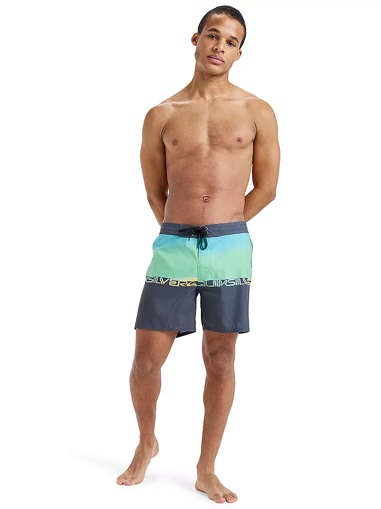 QUIKSILVER | Pantalón corto de playa para hombre Everyday 16" | Verde claro