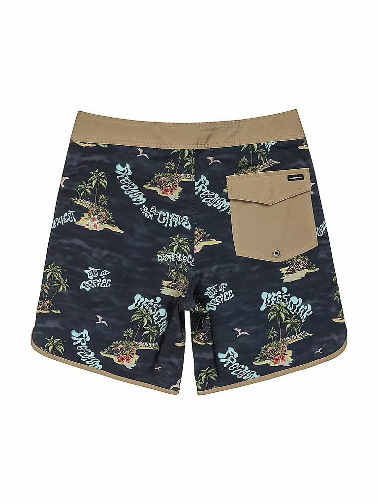 QUIKSILVER | Pantalón corto de playa para hombre Surfsilk Scallop 18" |