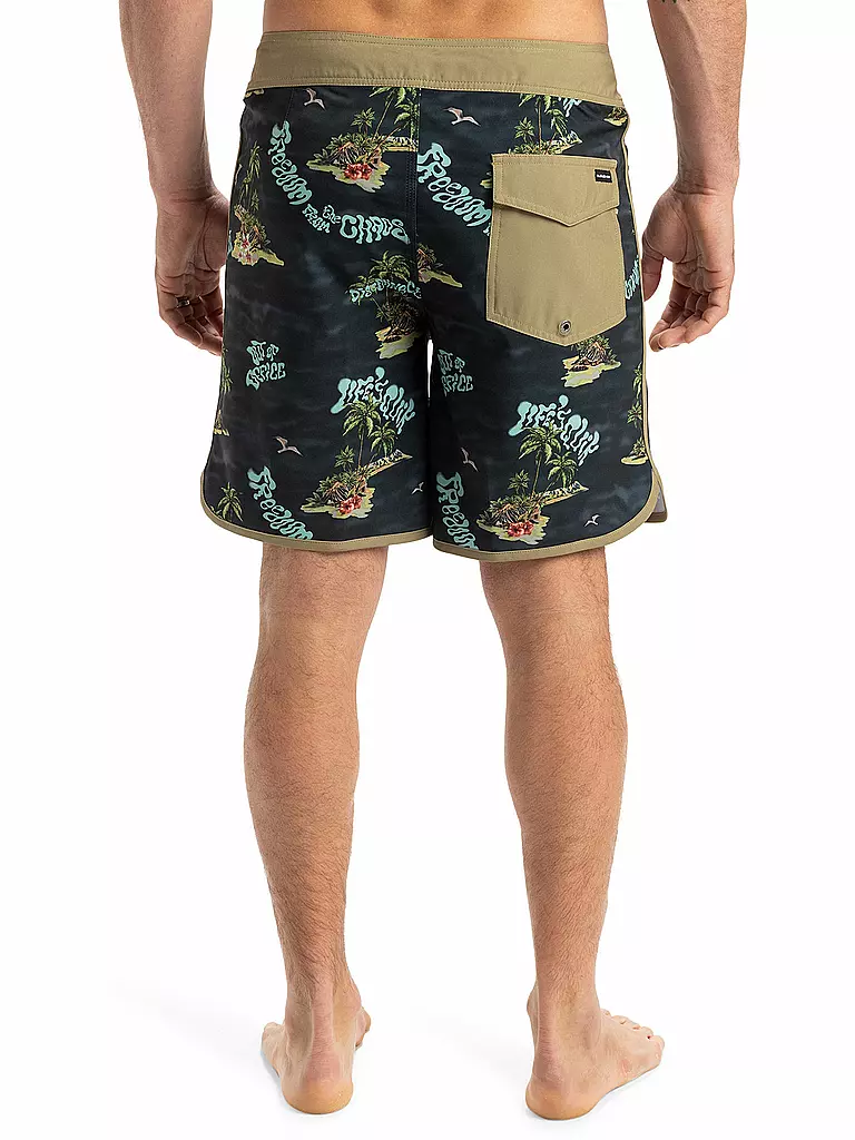 QUIKSILVER | Pantalón corto de playa para hombre Surfsilk Scallop 18" |