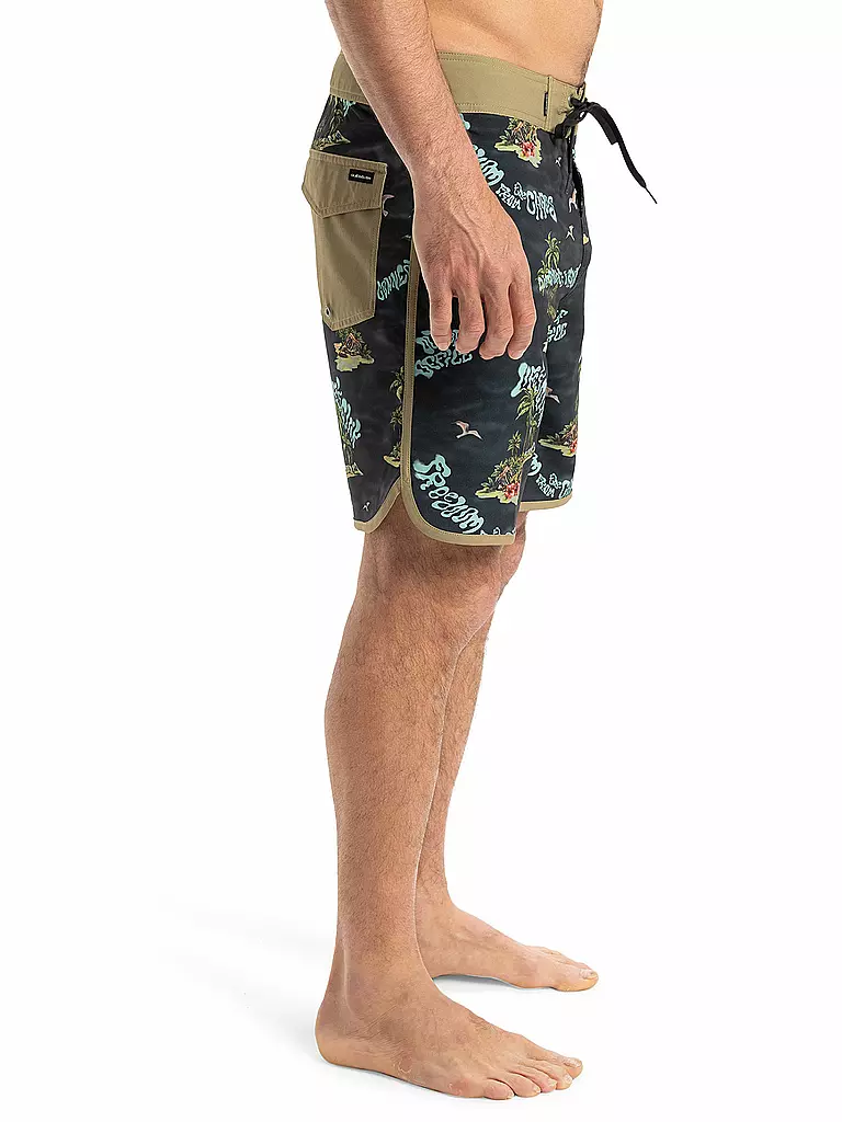 QUIKSILVER | Pantalón corto de playa para hombre Surfsilk Scallop 18" |