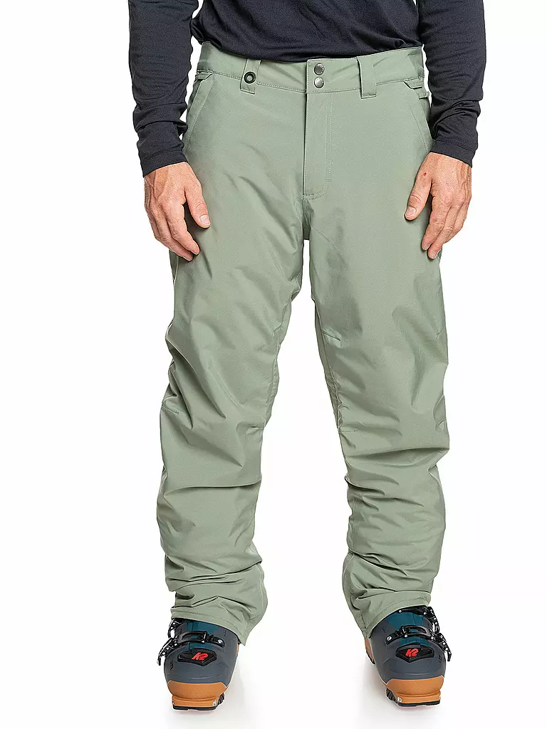 QUIKSILVER | Pantalón de snowboard Estate PT para hombre | Gris claro