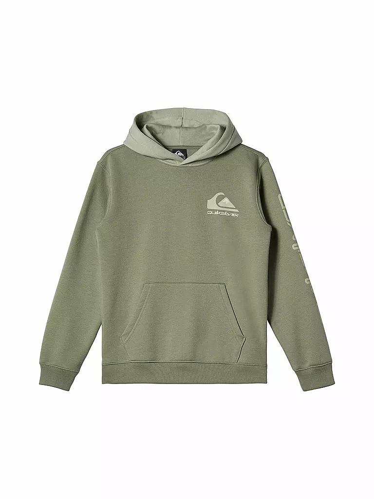 QUIKSILVER | Sudadera con capucha de snowboard con logo para niños | Gris claro