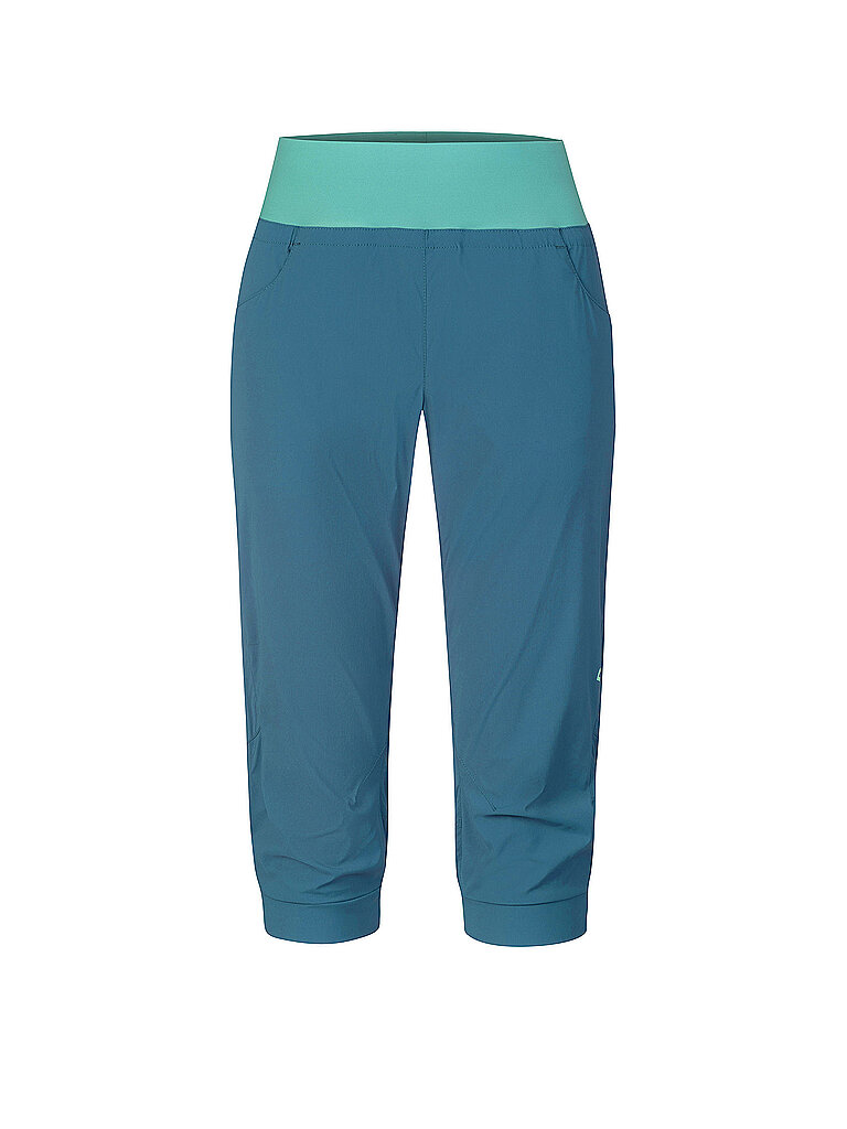 Pantalón de escalada 3/4 para mujer Tarragona Tech azul 34